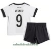 Tyskland Timo Werner 9 Hjemme VM 2022 - Barn Draktsett